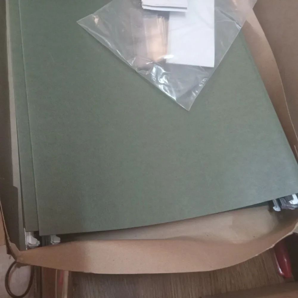 Hanging File Folder, With Tabs, Legal Size, Standard Green, 25 per Box (64155)